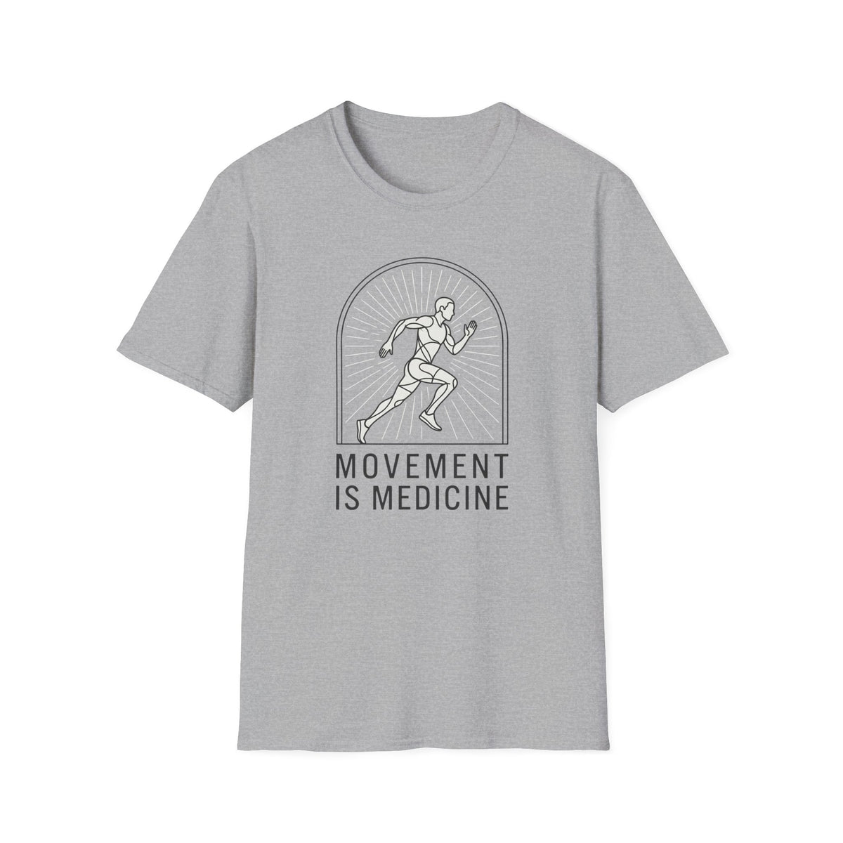 Movement Is Medicine – Vintage Runner T-Shirt