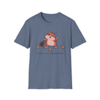 Small Court. Big Feelings. – Funny Padel Hamster T-Shirt