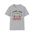 I Came, I Saw, I Immediately Regretted It – Funny Weightlifting Brain Gym T-Shirt