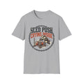 Sled Push, Crying Inside – Vintage Badger Gym T-Shirt