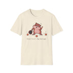 Small Court. Big Feelings. – Funny Padel Hamster T-Shirt