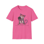 Emotionally Attached to My Racket – Funny Padel Possum T-Shirt