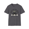 Squatting for Chaos – Retro Workout Cat T-Shirt