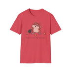 Small Court. Big Feelings. – Funny Padel Hamster T-Shirt