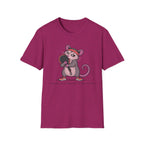 Emotionally Attached to My Racket – Funny Padel Possum T-Shirt