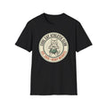 Cool Cat Athletic Club – Vintage Kettlebell Cat Gym T-Shirt