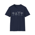 Skeleton Lifting Club – Minimalist Gym T-Shirt